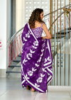 Tew Mulmul Cotton Printed Fancy Saree Wholesale Clothing Suppliers In India